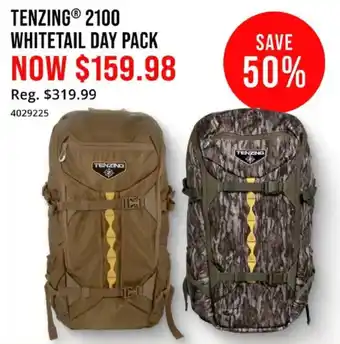 Tenzing whitetail day pack