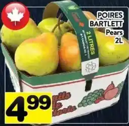 Supermarché PA Pears Bartlett offer