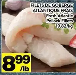Supermarché PA Fresh Atlantic Pollock Fillets offer