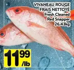 Supermarché PA Red Snapper offer