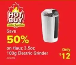 Visions Electronics Hauz 100g Electric Grinder offer