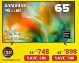 Visions Electronics Samsung mini led offer