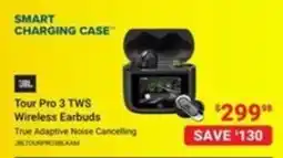 Visions Electronics JBL Tour Pro 3 TWS Wireless Earbuds offer