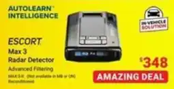 Visions Electronics Escort Max 3 Radar Detector offer
