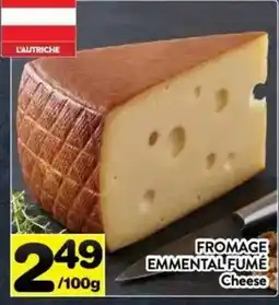 Supermarché PA Lautriche fromage emmental fume cheese offer