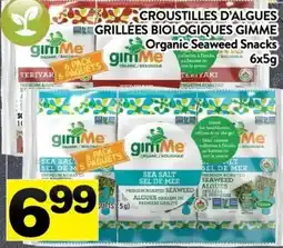 Supermarché PA gimMe organic seaweed snacks offer