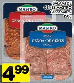 Supermarché PA Mastro genoa salami offer