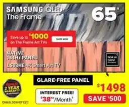 Visions Electronics Samsung qled the frame offer