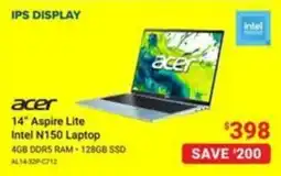 Visions Electronics Acer 14" Aspire Lite Laptop offer