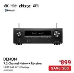 Visions Electronics Denon 7.2-channel network receiver offer