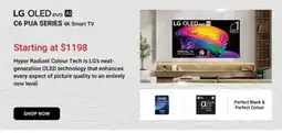 Visions Electronics LG OLED evo AI C6 PUA SERIES 4K Smart TV offer
