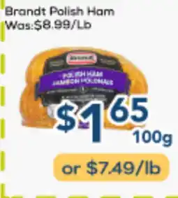 Oceans Fresh Food Market Brandt Polish Ham offer