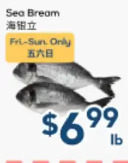 Oceans Fresh Food Market Sea Bream offer
