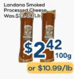 Oceans Fresh Food Market Landana Smoked Processed Cheese offer