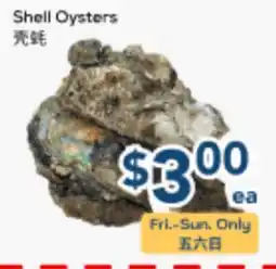 Oceans Fresh Food Market Shell Oysters offer