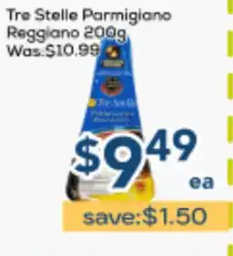 Oceans Fresh Food Market Tre Stelle Parmigiano Reggiano offer