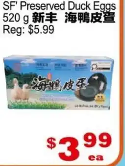 Yuan Ming Supermarket SF Preserved Duck Eggs offer