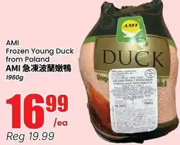 Terra Foodmart AMI Frozen Young Duck from Poland offer