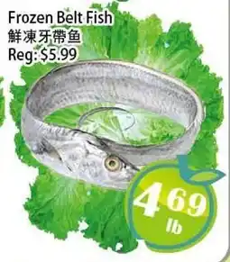 Food Depot Supermarket Frozen Belt Fish offer