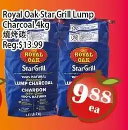 Food Depot Supermarket Royal Oak Star Grill Lump Charcoal offer