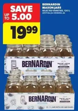 Real Canadian Superstore Bernardin mason jars offer