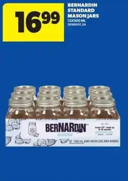 Real Canadian Superstore Bernardin standard mason jars offer