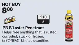 Princess Auto PB B'laster penetrant offer
