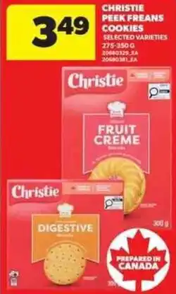 Real Canadian Superstore Christie cookies selected varieties offer