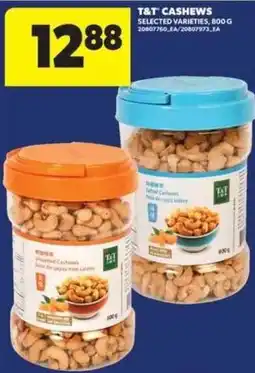 Real Canadian Superstore T&T Cashews offer