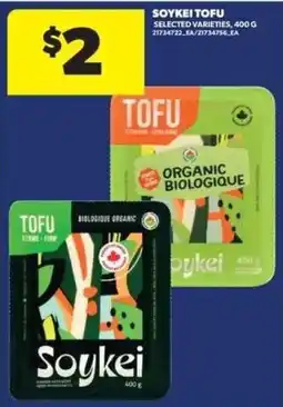 Real Canadian Superstore Soykei tofu offer