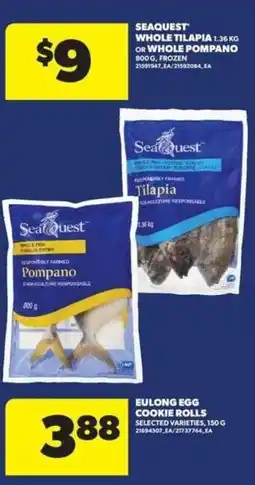 Real Canadian Superstore Seaquest whole tilapia or whole pompano offer
