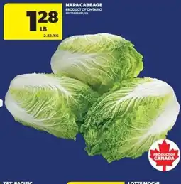 Real Canadian Superstore Napa cabbage offer