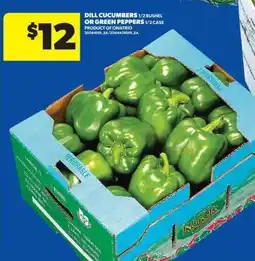 Real Canadian Superstore Dill cucumbers or green peppers offer