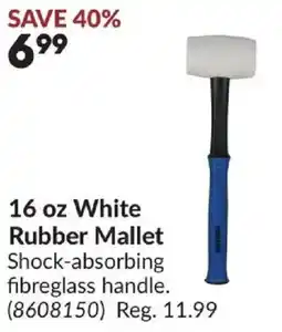 Princess Auto Rubber Mallet offer