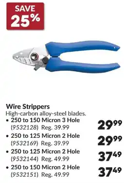 Princess Auto Wire Strippers offer
