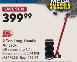 Princess Auto Torin Big Red 2 Ton Long-Handle Air Jack offer