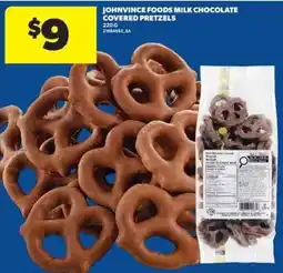 Real Canadian Superstore Johnvince foods milk chocolate covered pretzels offer