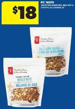 Real Canadian Superstore PC Nuts offer