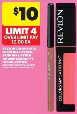 Real Canadian Superstore Revlon colorstay satin ink lipstick offer