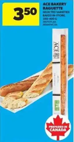 Real Canadian Superstore Ace bakery baguette offer