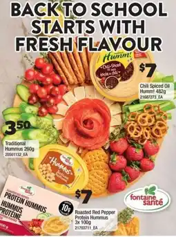 Real Canadian Superstore Fontaine Santé hummus offer