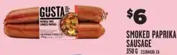 Real Canadian Superstore Gusta smoked paprika sausage offer