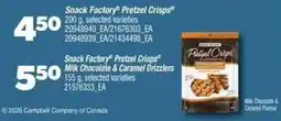 Real Canadian Superstore Snack Factory Pretzel Crisps offer
