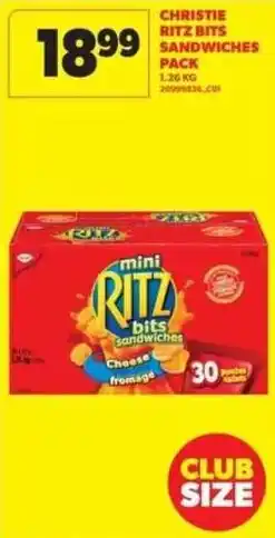 Real Canadian Superstore Christie ritz bits sandwiches offer