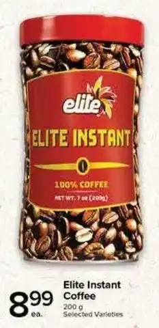 Metro Elite Instant Coffee offer