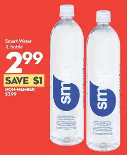 Longo's Smart Water 1L bottle offer