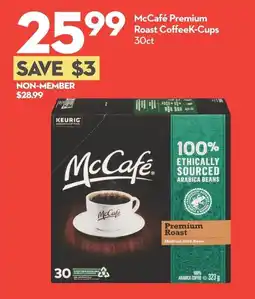 Longo's McCafé Premium Roast Coffee K-Cups offer