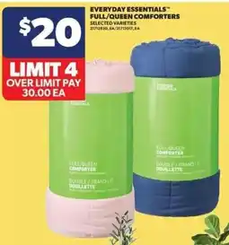 Real Canadian Superstore Everyday Essentials Full/Queen Comforters offer