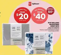 Real Canadian Superstore M by millano microfibre sheet sets offer