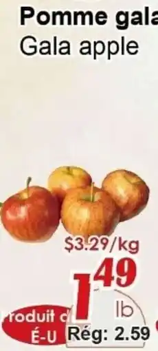 Marche C&T Gala apple offer